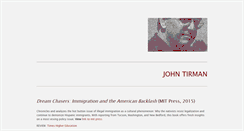 Desktop Screenshot of johntirman.com